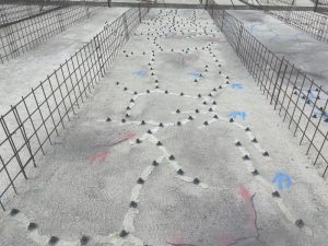 Betónsohle, Riss, Rissinjektion